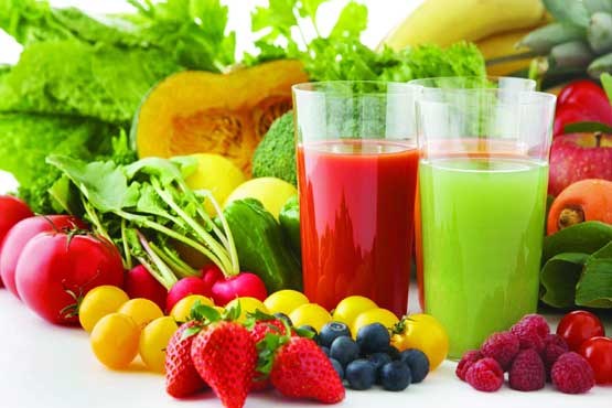 آب میوه‌ و سبزیجات تازه استرس را کاهش می دهد