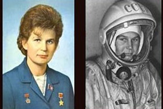سفر اولین فضانورد زن به مدار زمین