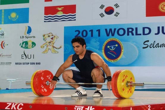 مدال برنز دسته 94 آسیا برای یاسین باقری مدال برنز دسته 94 آسیا برای یاسین باقری