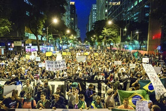 طرح همه‌پرسی، معترضان برزیل را آرام نکرد