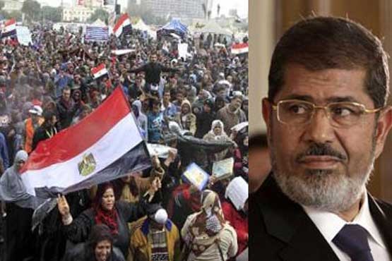 مرسی کاخ ریاست جمهوری را ترک کرد