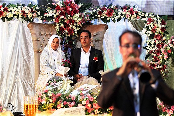 جشن ازدواج سیصد زوج