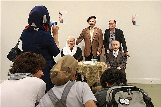 نمایشگاه تندیس های مشاهیر ایران