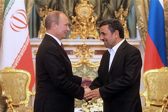 دیدار روسای جمهور روسیه و ایران