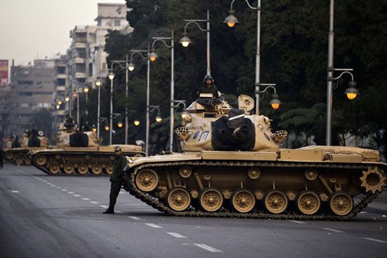 مصر صحنه جنگ خیابانی