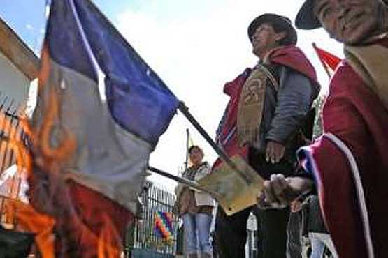 عذرخواهی فرانسه از بولیوی
