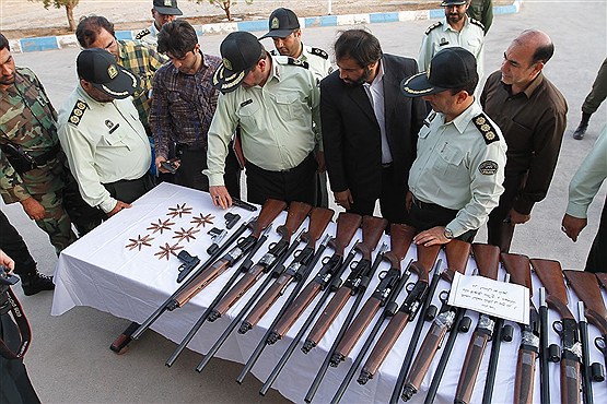کشف سلاح غیر مجاز توسط نیروی انتظامی بوشهر