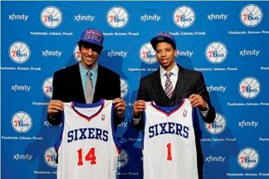 بازیکن ایرانی با پیراهن فیلادلفیا در NBA به میدان رفت بازیکن ایرانی با پیراهن فیلادلفیا در NBA به میدان رفت