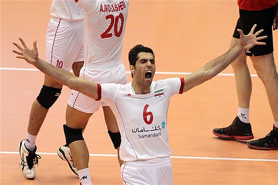 پیروزی والیبال ایران برابر آلمان در لیگ جهانی