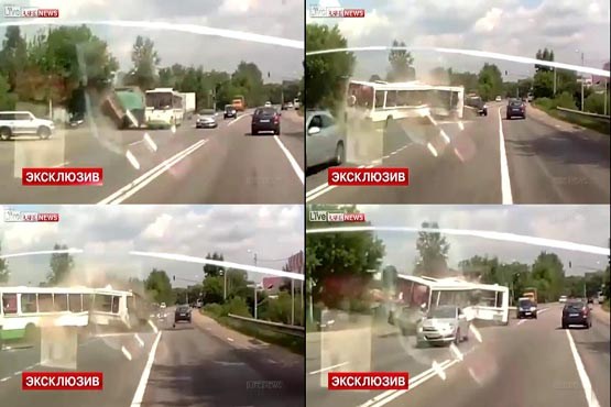 حادثه مرگبار جاده ای در روسیه