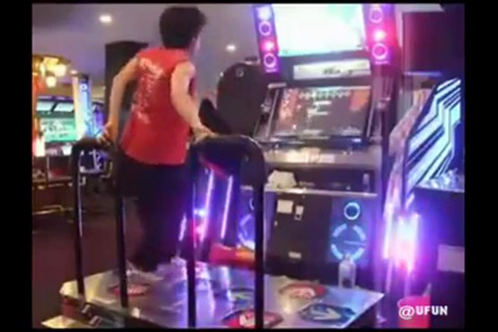 مهارت رقص پا در بازی کامپیوتری