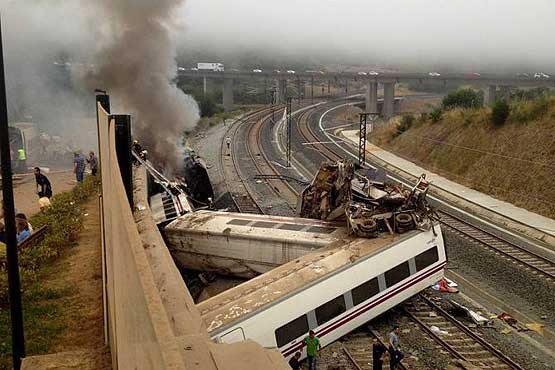 سانحه مرگبار قطار در اسپانیا