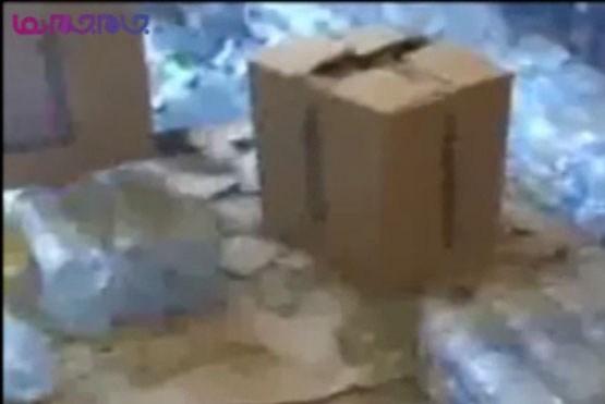قاچاق سوخت در آب معدنی
