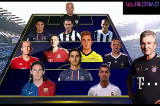 تیم برتر سال 2013 لیگهای اروپا