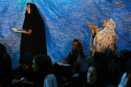 مراسم احیا شب بیست و یکم در امامزاده صالح
