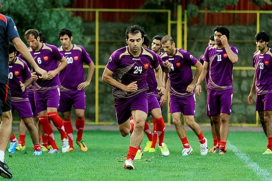 تمرینات پرسپولیس