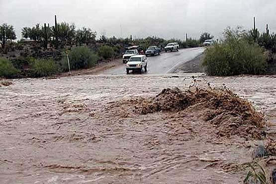 بارش باران‌های سیل آسا در سیستان و بلوچستان