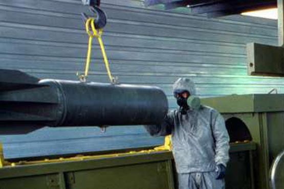 روسیه ۷۶درصد سلاح های شیمیایی خود را نابود کرد