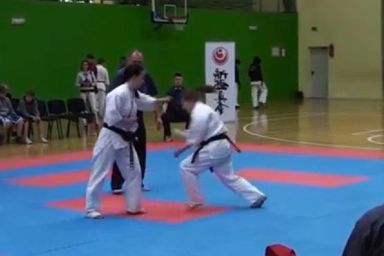 ضربه کاری در کاراته