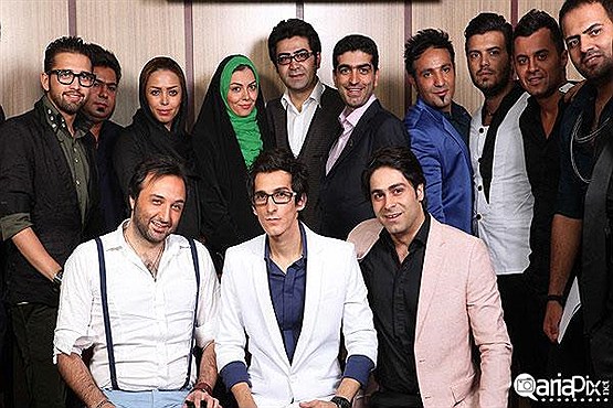 آزاده نامداری و فرزاد حسنی، در کنسرت مرتضی پاشایی/تصاویر