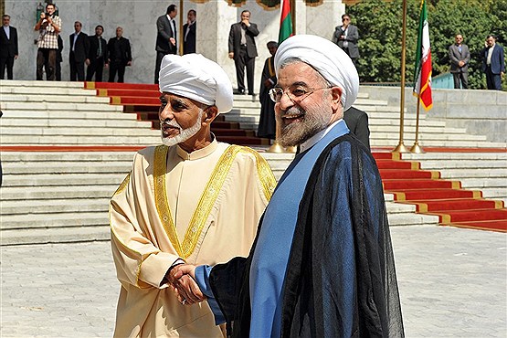 مراسم استقبال رسمی از پادشاه عمان توسط رییس جمهور