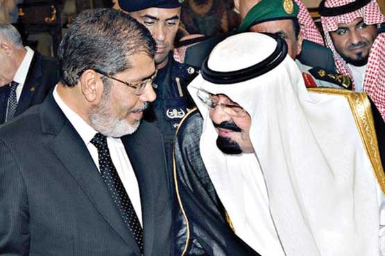 نقش عربستان در کودتا علیه مرسی