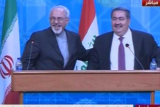 حاشیه‌ای جالب در نشست خبری وزرای خارجه ایران و عراق