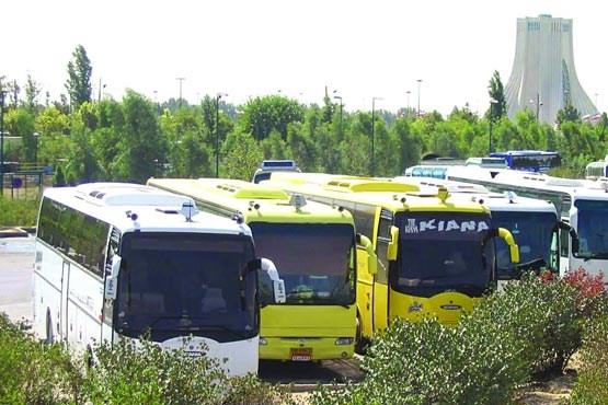 تردد اتوبوس‌های مسافری با معاینه فنی‌های پولی
