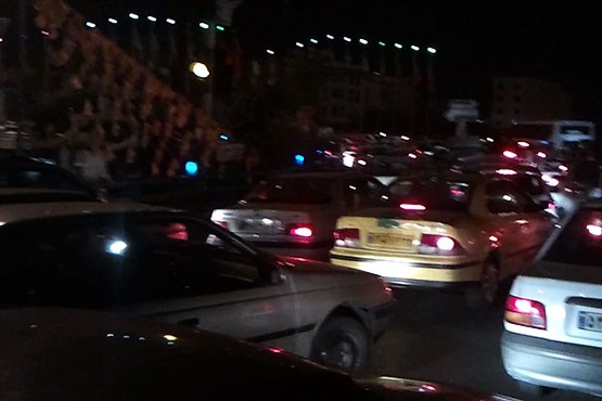 نبودن پلیس راهنمایی رانندگی و انسداد 40 دقیقه‌ای میدان سبلان