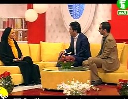 ترانه سرایی فرزاد حسنی در وصف همسرش در برنامه زنده تلویزیون+ متن کامل ترانه