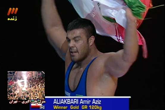امیر علی‌اکبری اولین مرد طلایی ایران در سنگین وزن