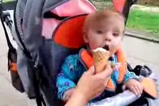 اولین بستنی کودک