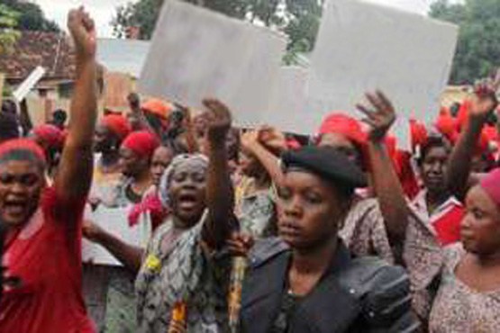 تظاهرات زنان نیجریه به دلیل کمبود شوهر