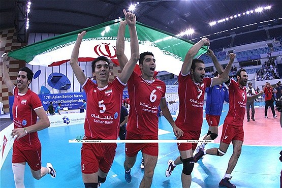 آسیا زیر پای والیبال ایران