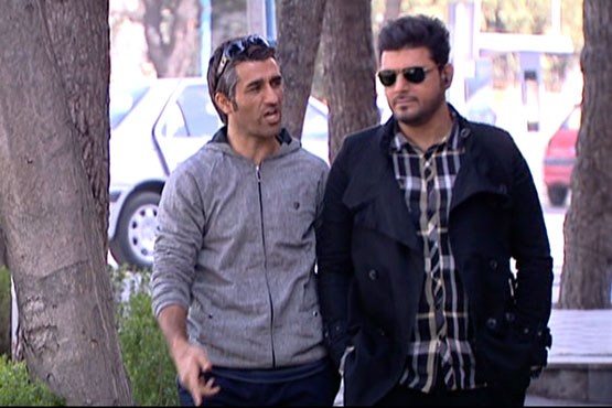 مدیر برنامه های پژمان در کنار الناز شاکردوست/عکس