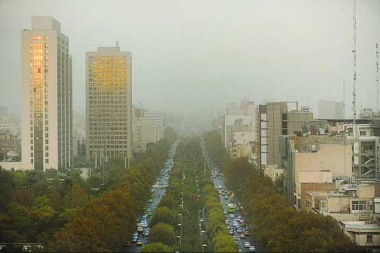 پاییز بی‌باران تهران را آلوده‌تر کرد