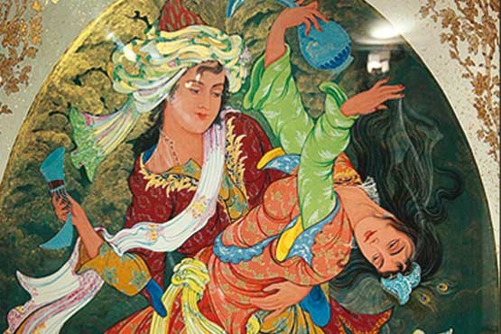 80 سال نگارگری یک هنرمند