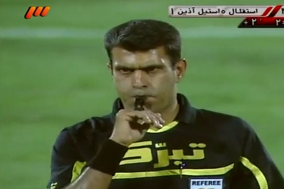 ترسناک‌ترین داور در فوتبال ایران