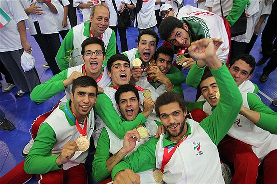 تیم ملی والیبال نشسته ایران در صدر رنکینگ جهان