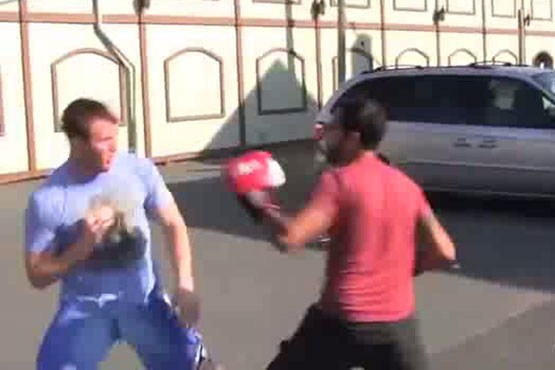 مبارز خیابانی ضد ضربه