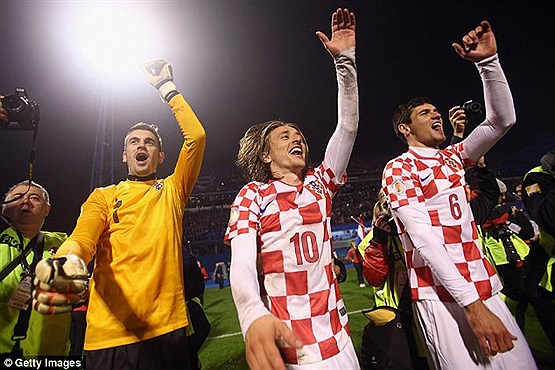 کرواسی اینگونه به جام جهانی رسید/تصاویر