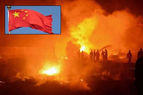 ۲۲ کشته درپی انفجار خط لوله نفت در چین