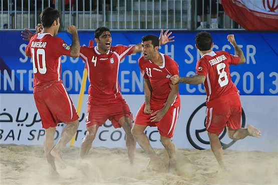 فوتبال ساحلی ایران در فینال جام بین قاره ای