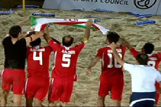 صحنه‌های گل فینال فوتبال ساحلی ایران مقابل روسیه