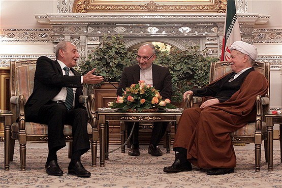 دیدار رئیس مجلس لبنان با آیت الله هاشمی رفسنجانی