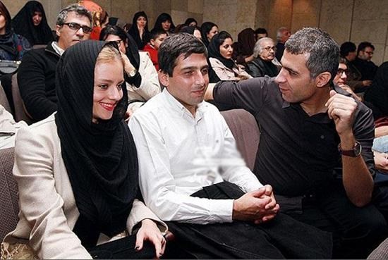 عکس:حمید گودرزی و همسرش در افتتاحیه نازنین