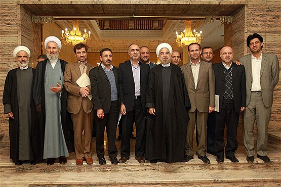 دیدار مجمع نمایندگان استان مازندران با رئیس جمهور