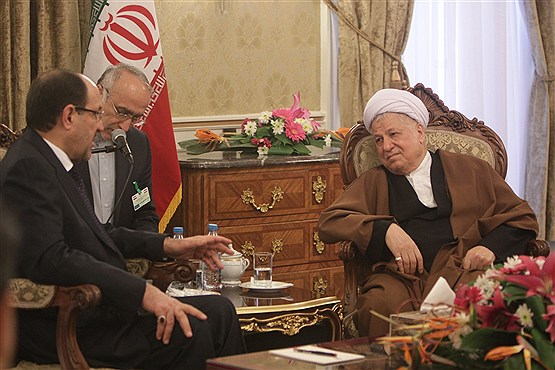 دیدار نخست وزیر عراق با آیت‌الله هاشمی‌رفسنجانی