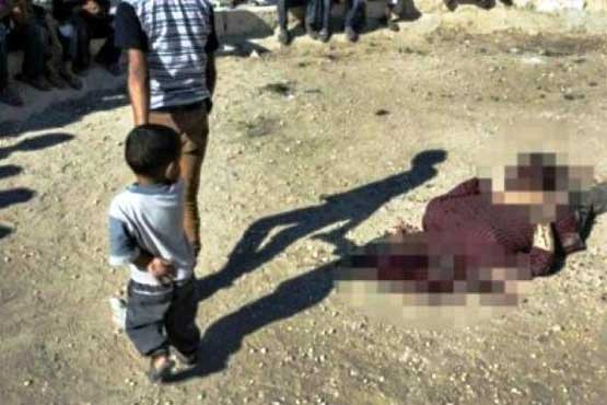 ناله‎های غم‌انگیز کودک سوری پیش از اعدام