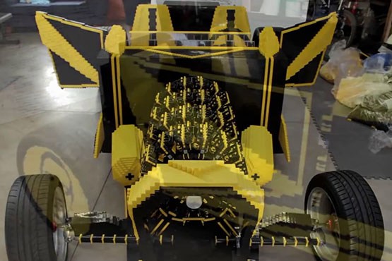 ساخت اتومبیلی با استفاده از لگو